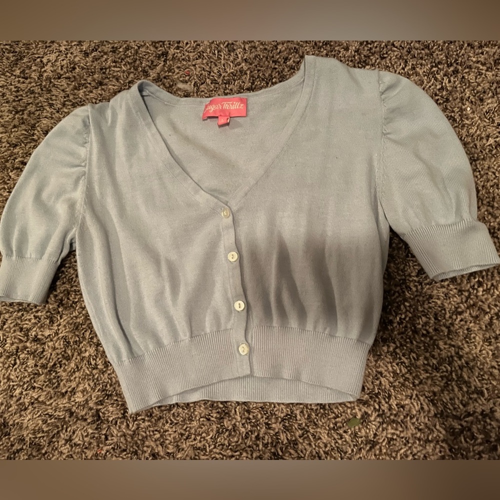 Cloudy Angel Eyes Cardigan Top